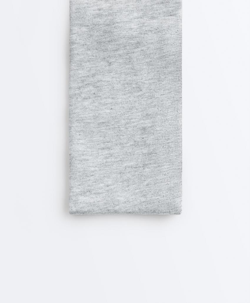 Меланжевая повязка для волос из хлопка