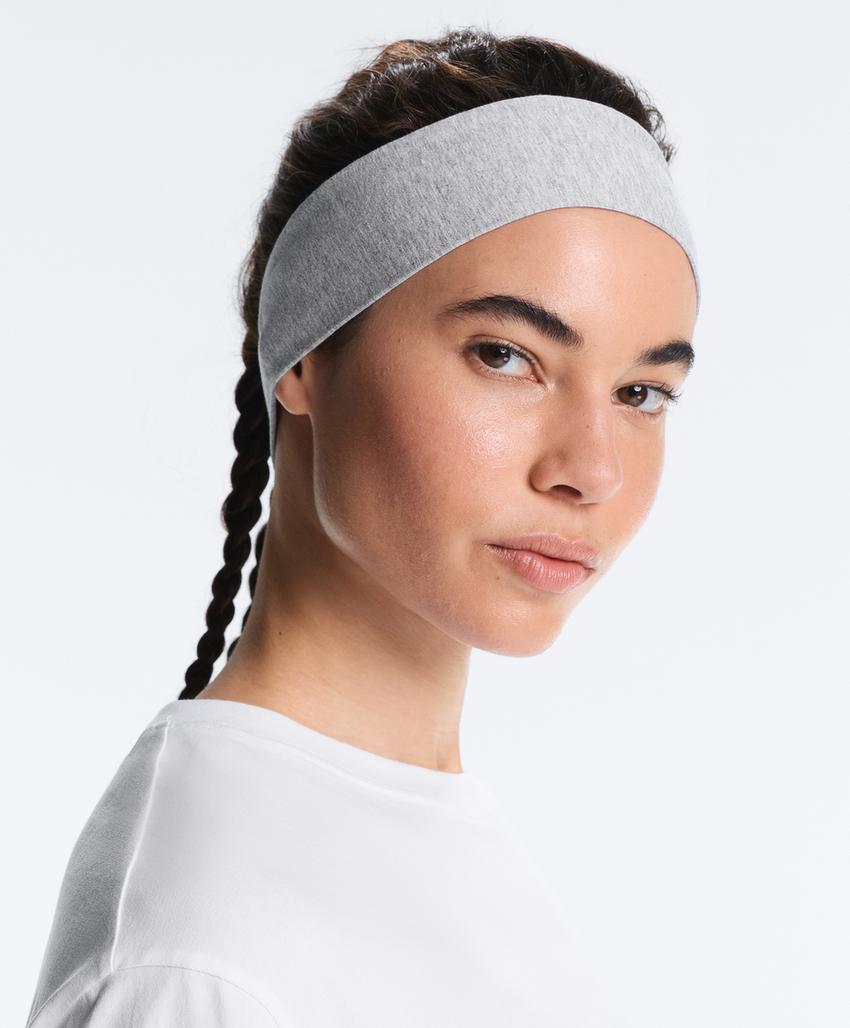 Меланжевая повязка для волос из хлопка