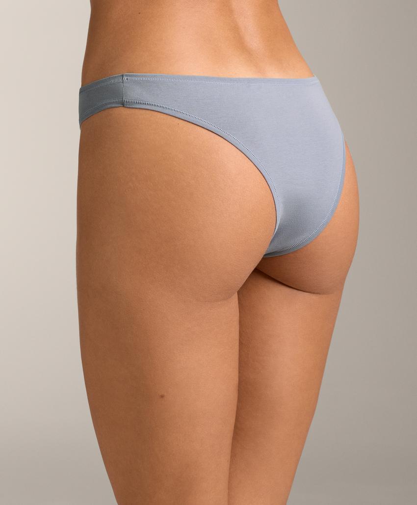 5 трусов бразильяна из смесового хлопка