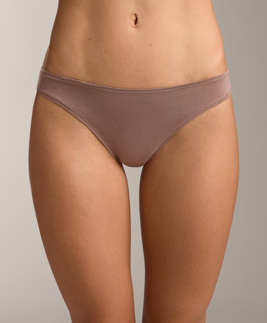 5 трусов бразильяна из смесового хлопка