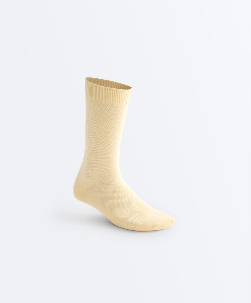 3 пары классических носков пике из смесового хлопка