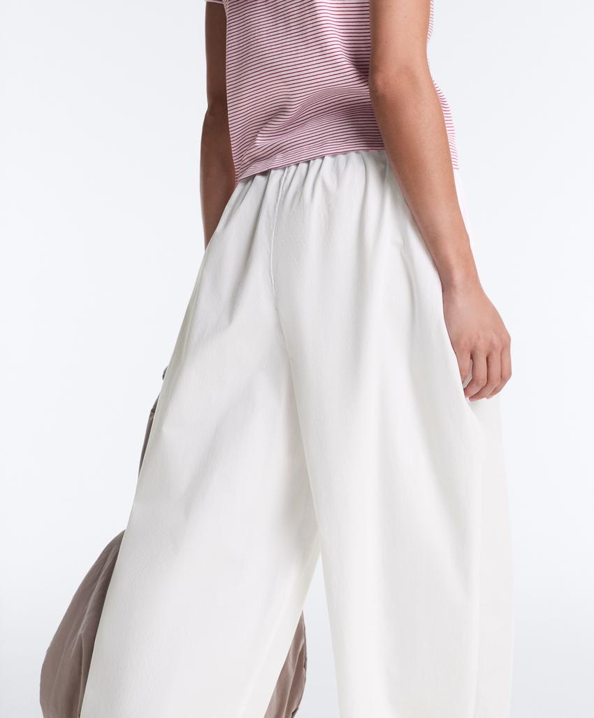 Брюки-карго из 100% хлопка