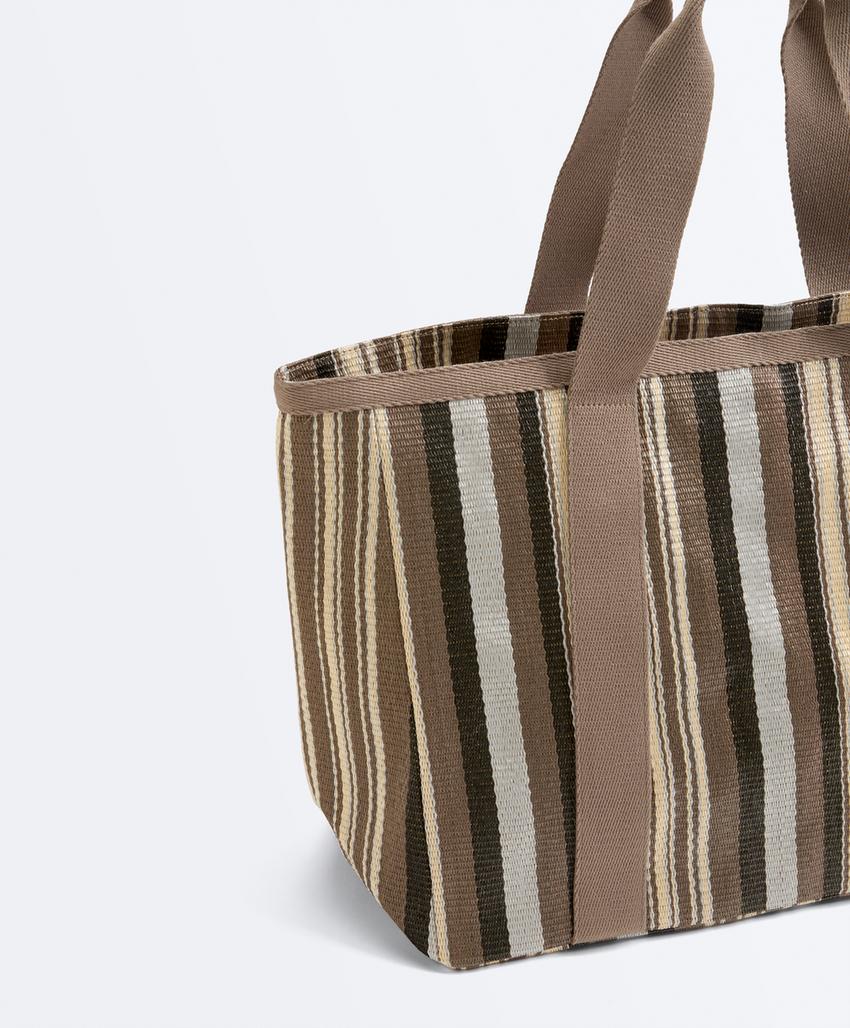 Сумка-шопер в полоску
