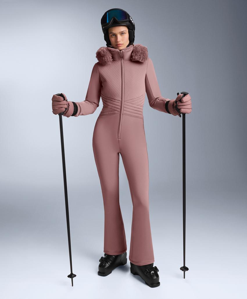 Эластичный приталенный комбинезон SKI из водостойкой ткани