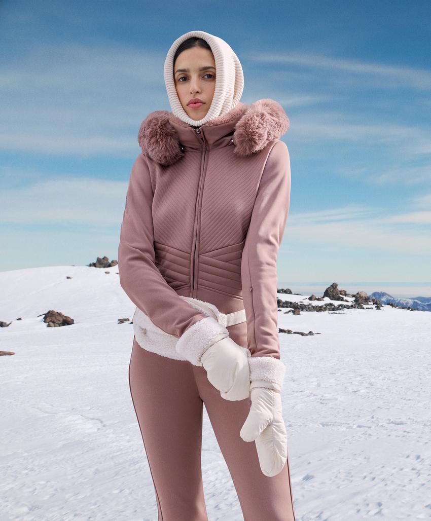 Эластичный приталенный комбинезон SKI из водостойкой ткани