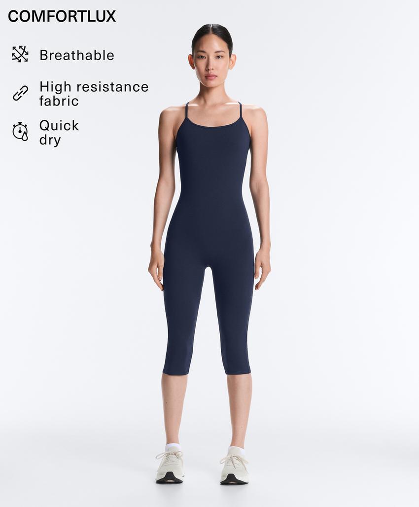 Комбинезон капри Comfortlux с перекрестной спинкой