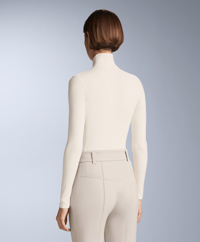 Термофутболка из флиса Base Layer с короткой молнией