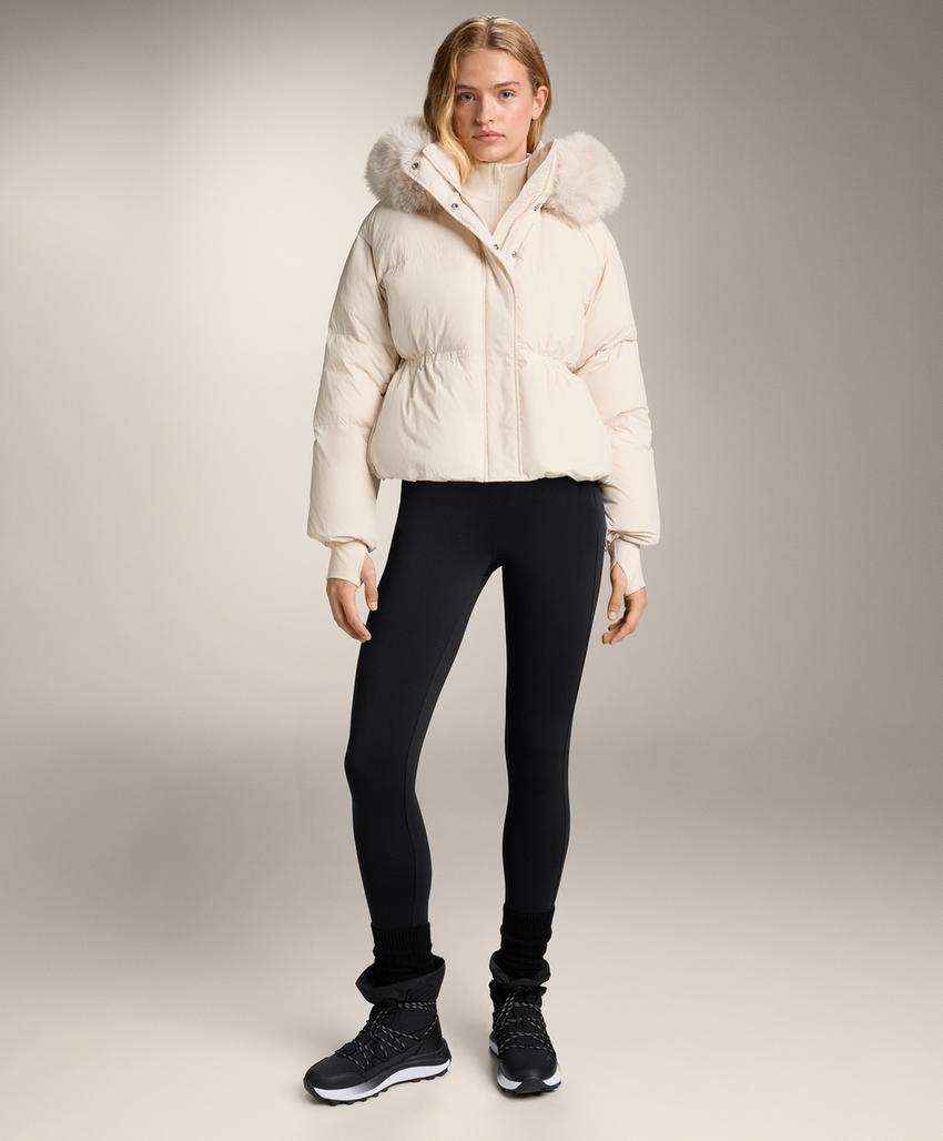 Термофутболка из флиса Base Layer с короткой молнией