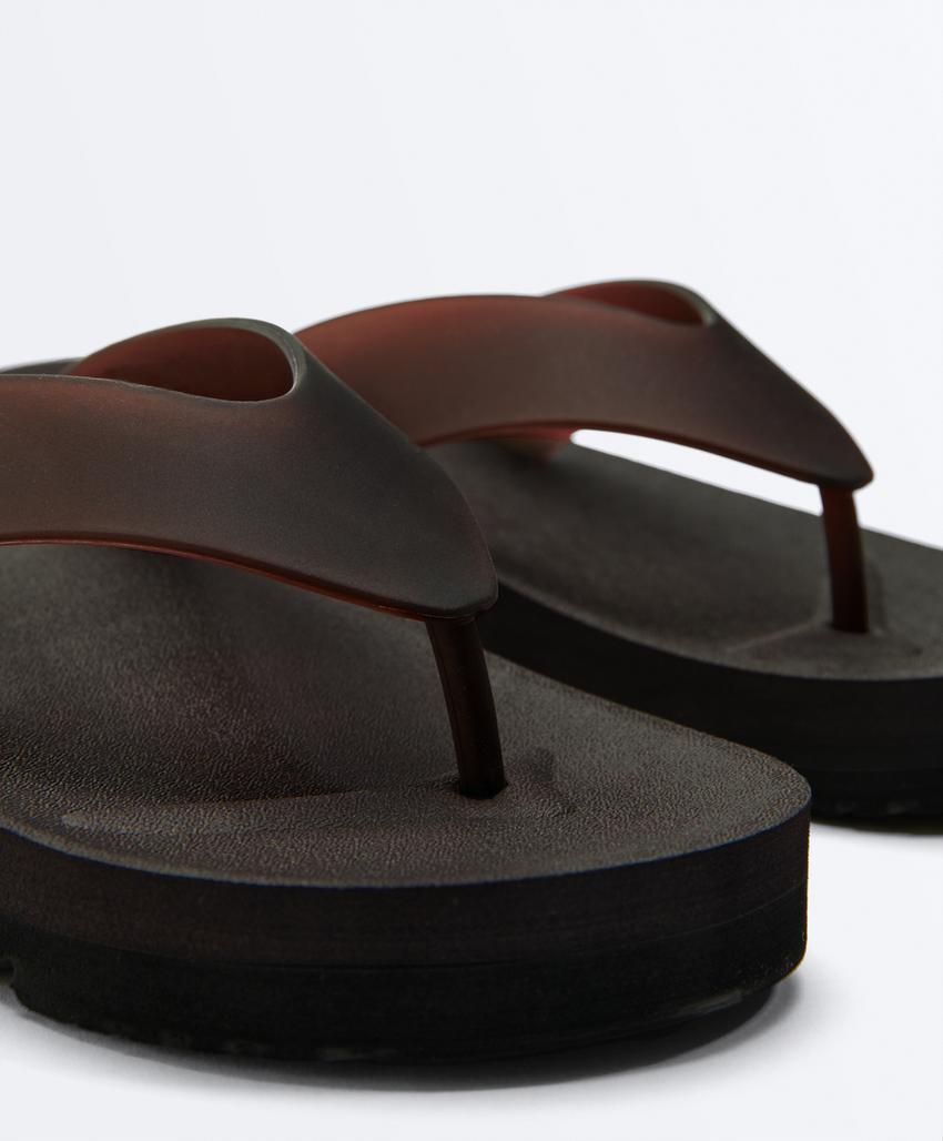 Sandálias de banho de plataforma