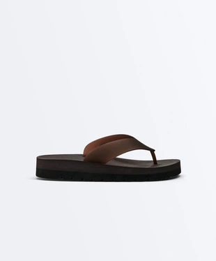 Пляжные сандалии на платформе- Заказать в России