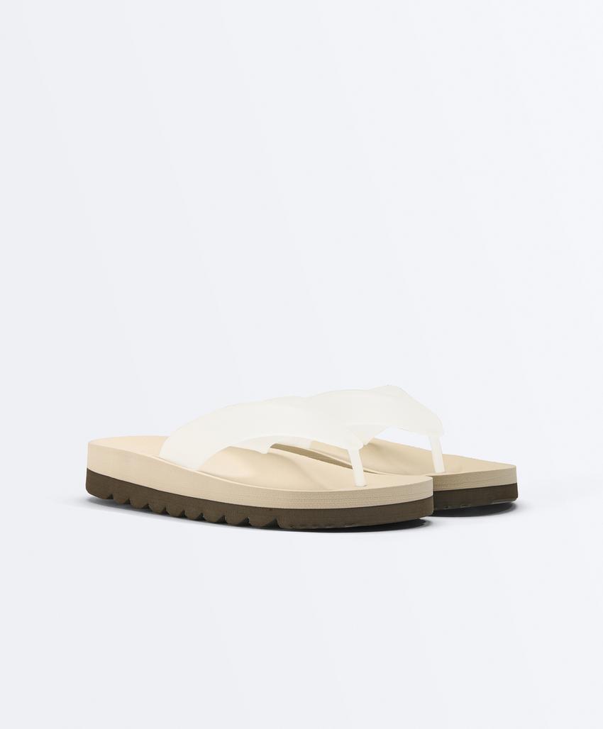 Sandálias de banho de plataforma