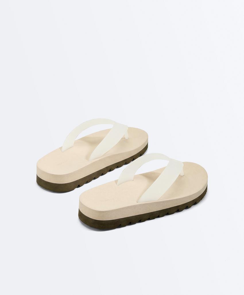 Sandálias de banho de plataforma