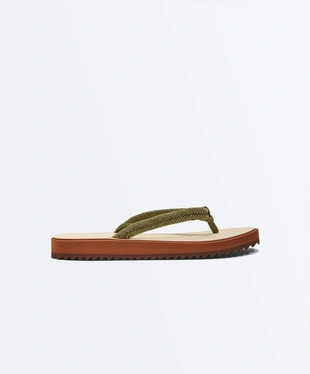 Braided rope beach sandals- Заказать в России