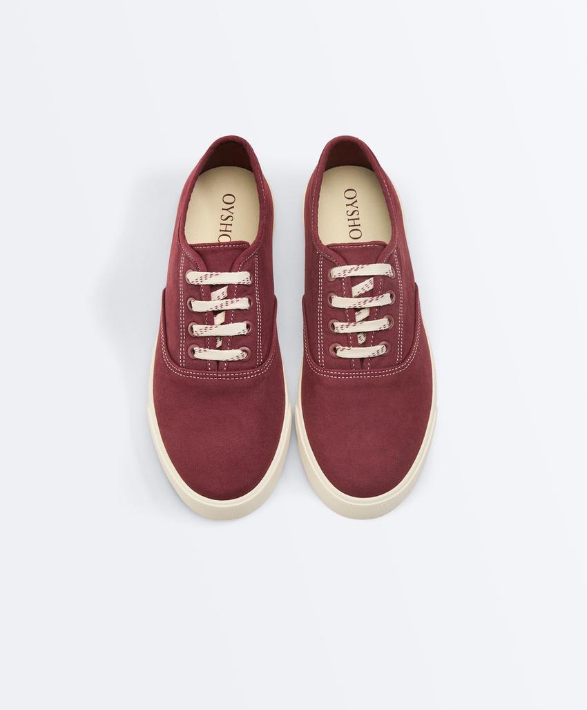 Кеды из холщовой ткани