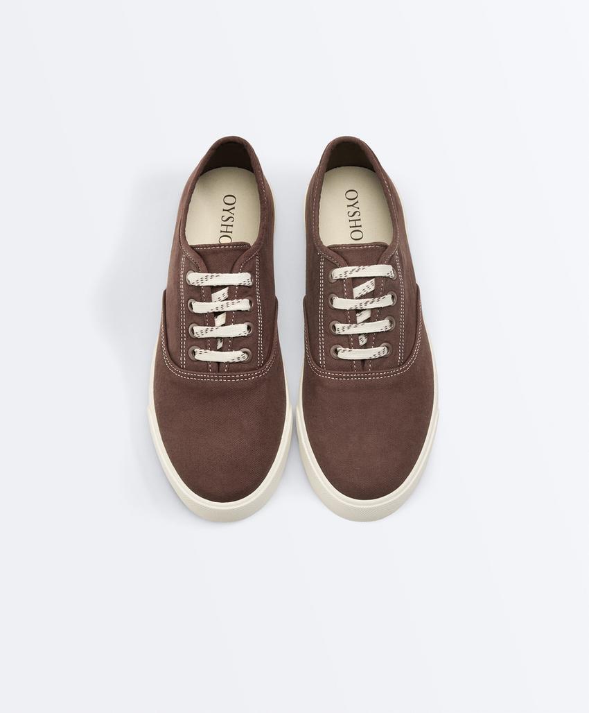 Кеды из холщовой ткани