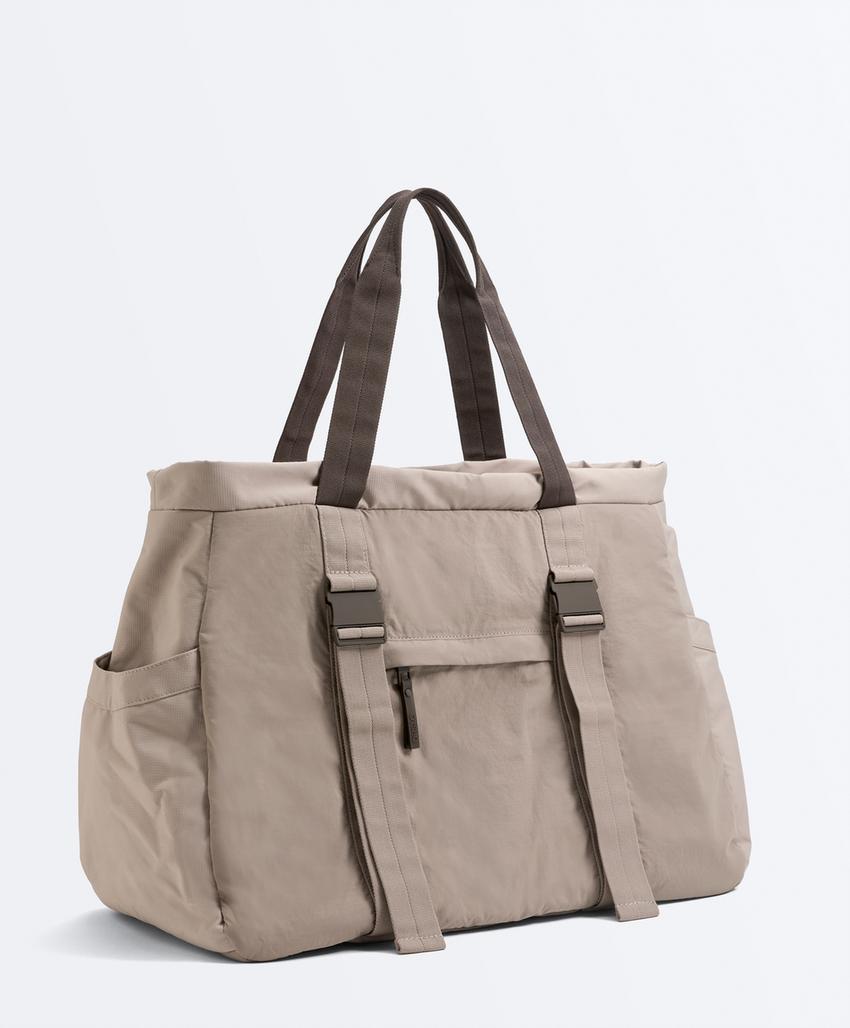 Mala shopper com alças ajustáveis
