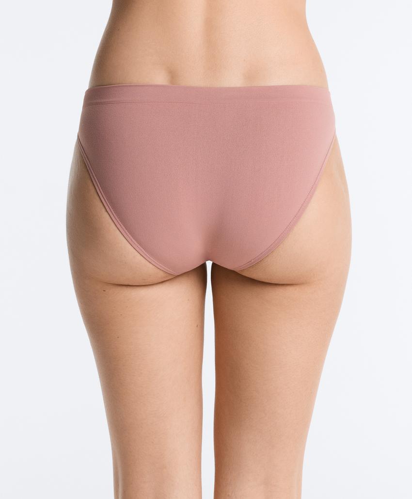 3 бесшовных трусов Seamless из мягкой ткани в полоску