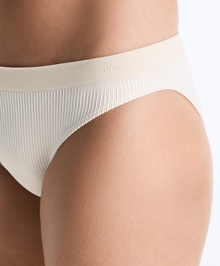 3 бесшовных трусов Seamless из мягкой ткани в полоску