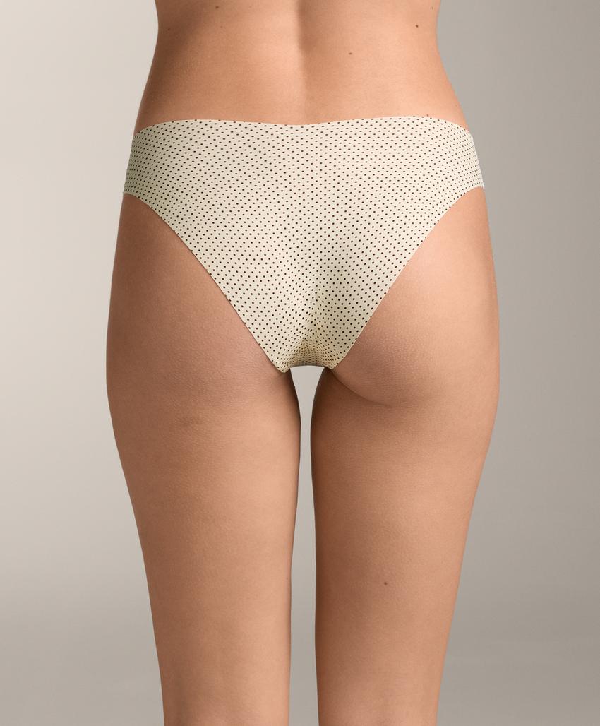 3 классических бикини из смесового полиамида с V-образным вырезом