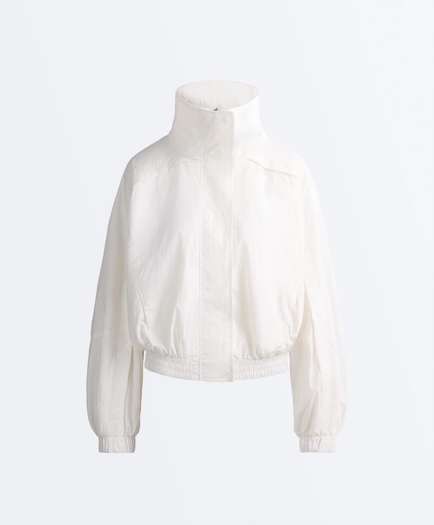 Укороченная водоотталкивающая куртка Track с высоким воротником