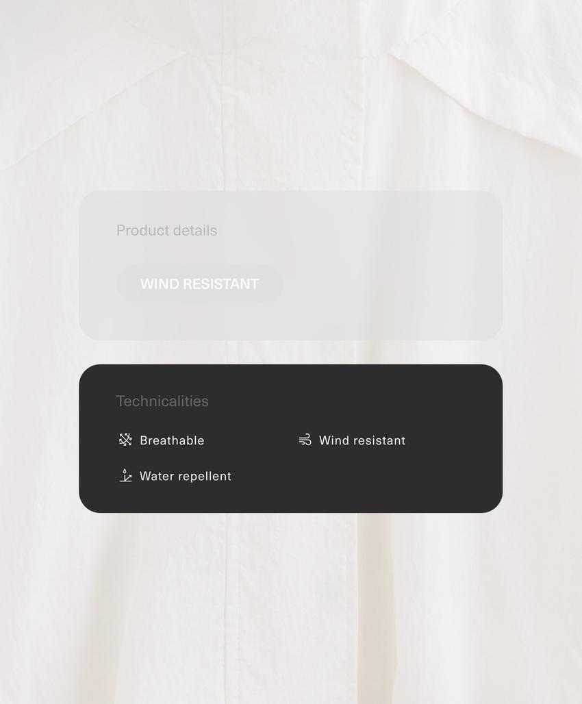 Укороченная водоотталкивающая куртка Track с высоким воротником