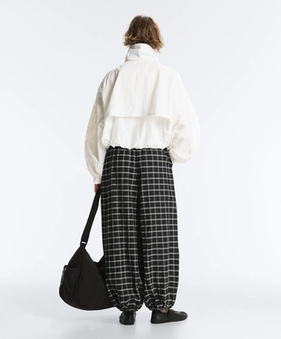 Укороченная водоотталкивающая куртка Track с высоким воротником- Заказать в России