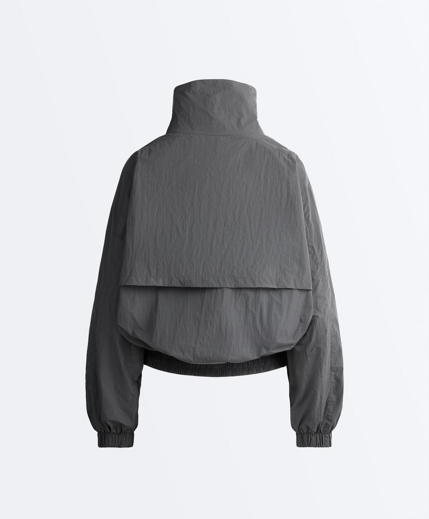 Укороченная водоотталкивающая куртка Track с высоким воротником