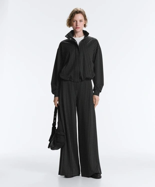 Куртка пике с воротником-стойкой- Заказать в России