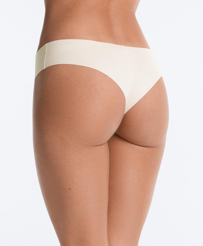 5 invisible laser-cut polyamide blend Brazilian briefs