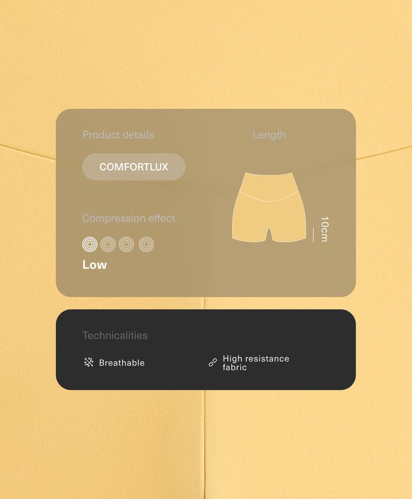 Легинсы ультракороткого кроя Comfortlux  10 см