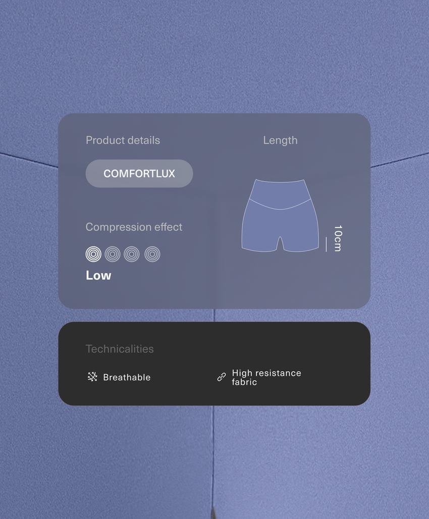 Легинсы ультракороткого кроя Comfortlux  10 см