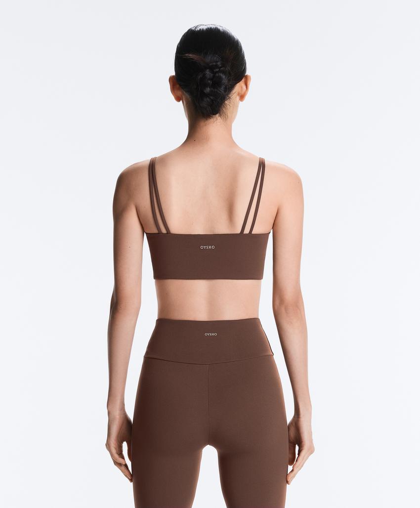 Спортивный бюстгальтер Comfortlux со средней поддержкой и плиссировкой