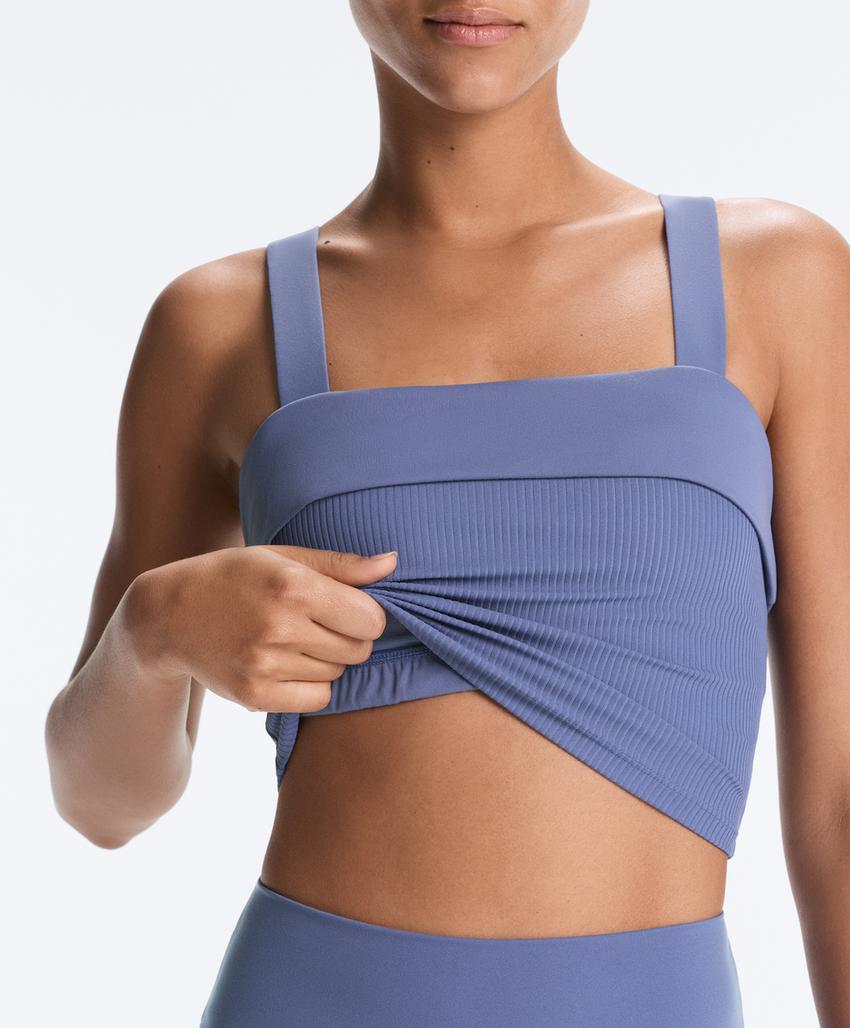 Майка - топ Comfortlux Rib с отворотом