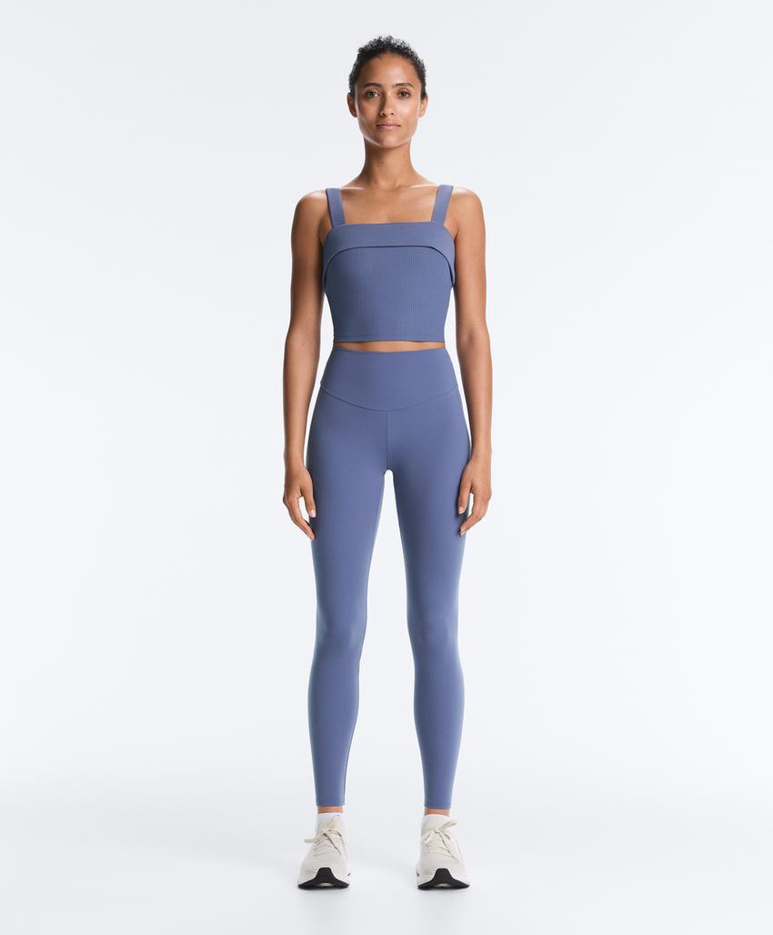 Майка - топ Comfortlux Rib с отворотом