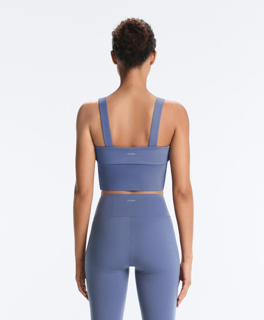 Майка - топ Comfortlux Rib с отворотом