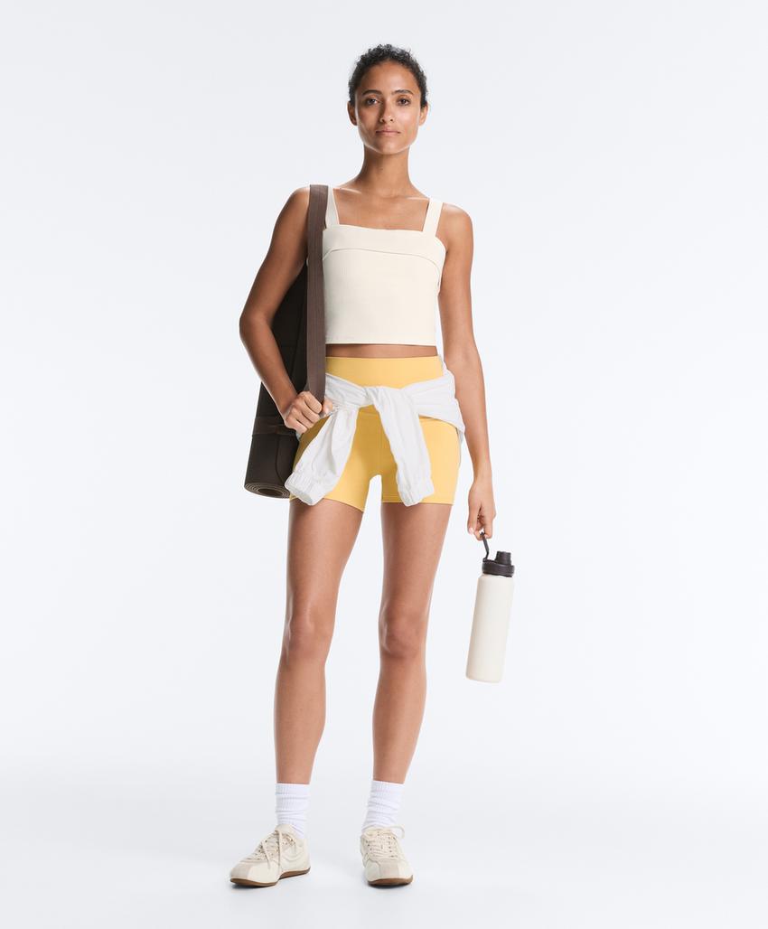 Майка - топ Comfortlux Rib с отворотом