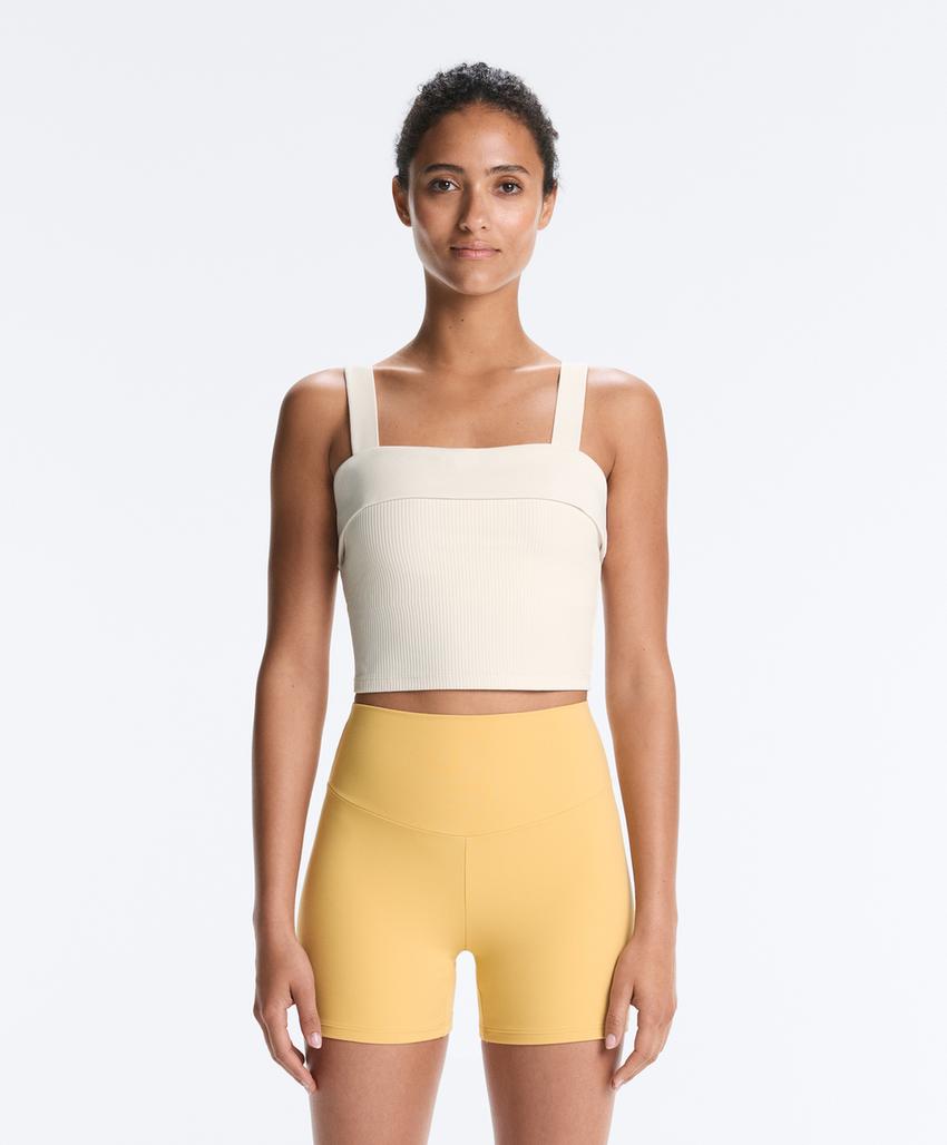 Майка - топ Comfortlux Rib с отворотом