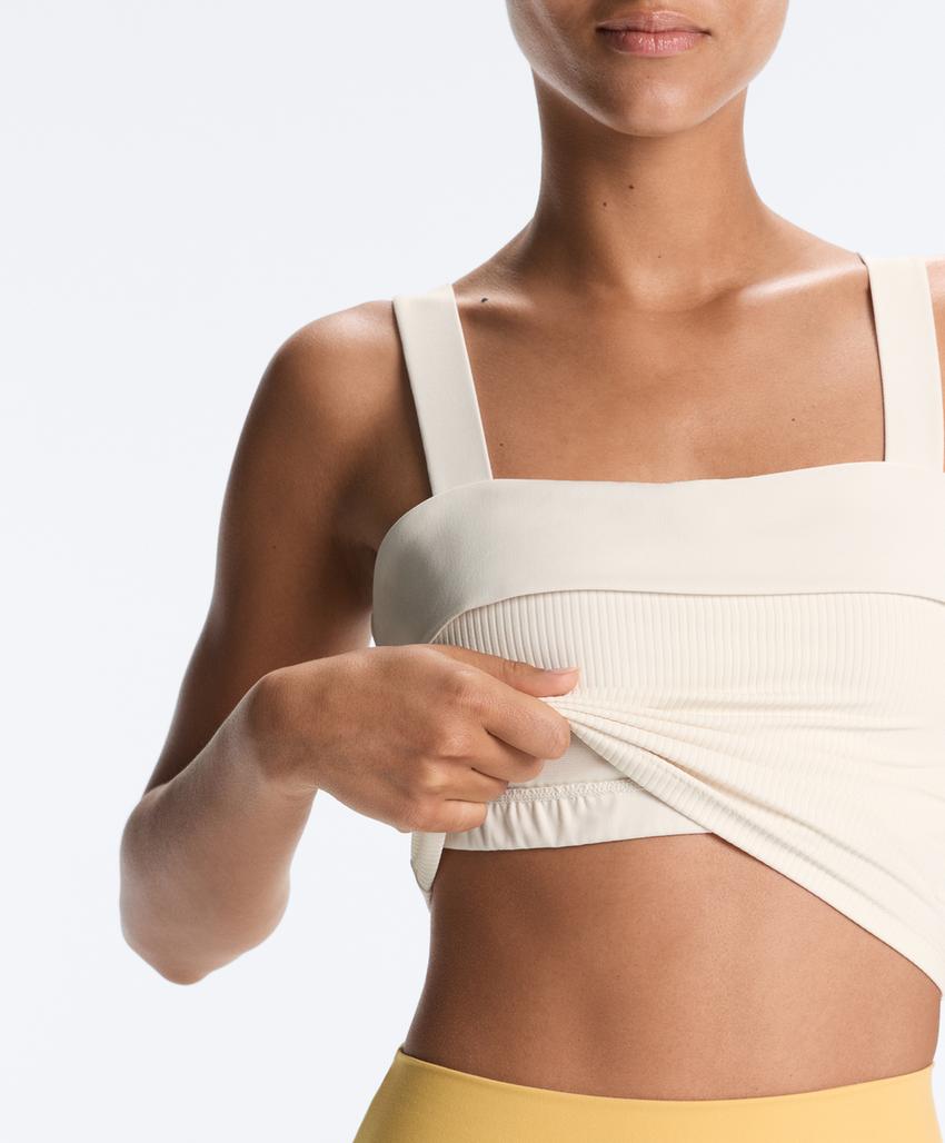 Майка - топ Comfortlux Rib с отворотом