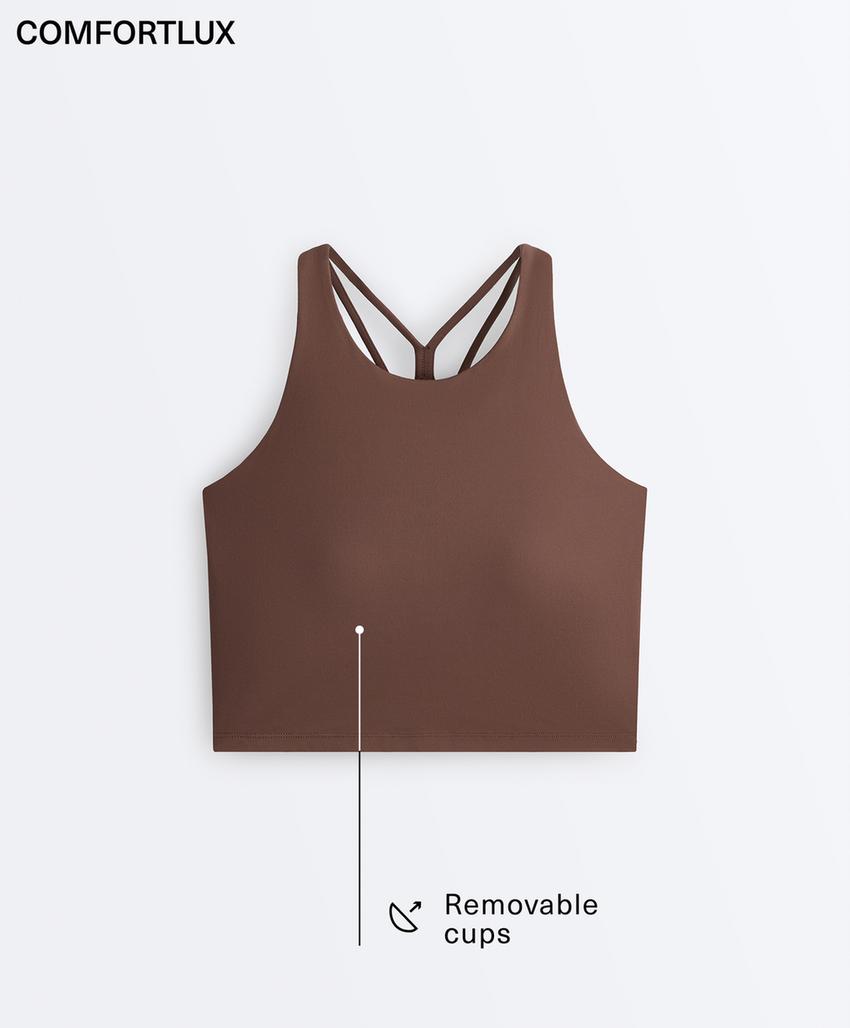 Топ Comfortlux с бретелями и чашками