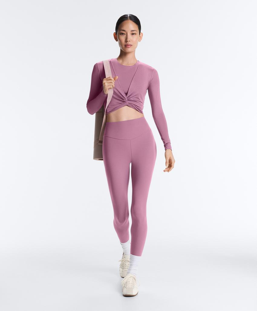 Футболка на запах из смесового лиоцелла