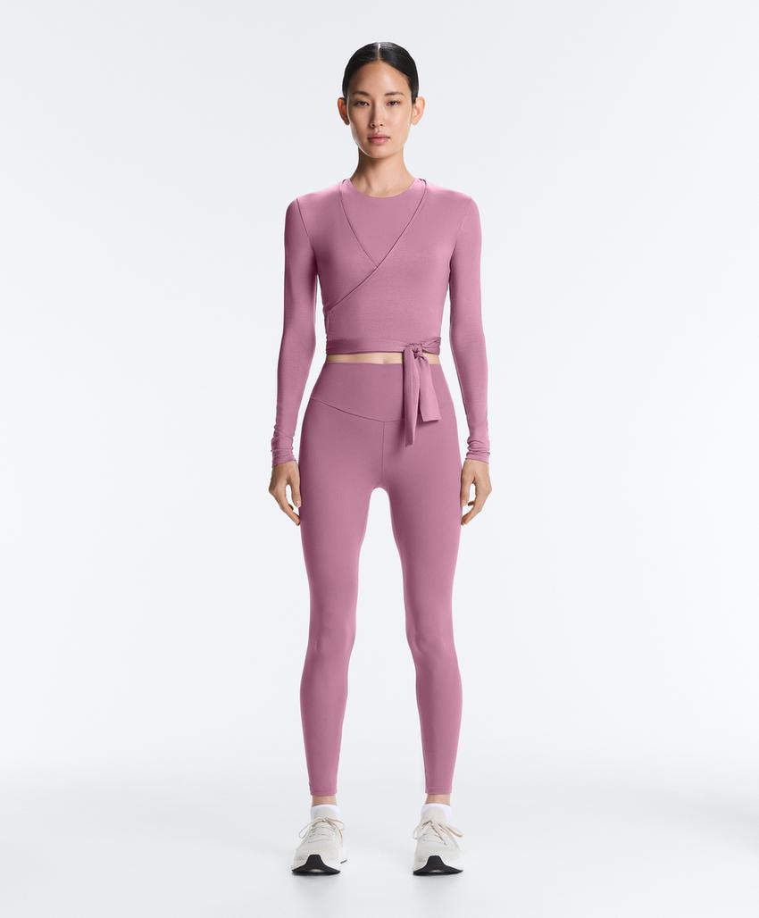 Футболка на запах из смесового лиоцелла