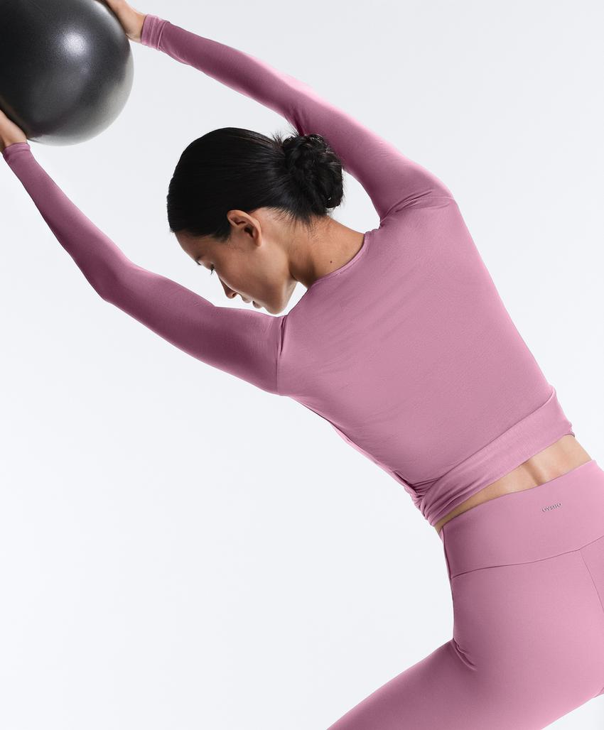 Футболка на запах из смесового лиоцелла