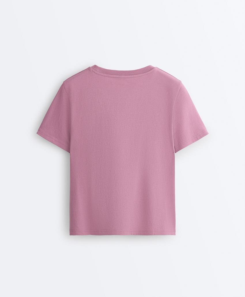 Футболка из смесового хлопка