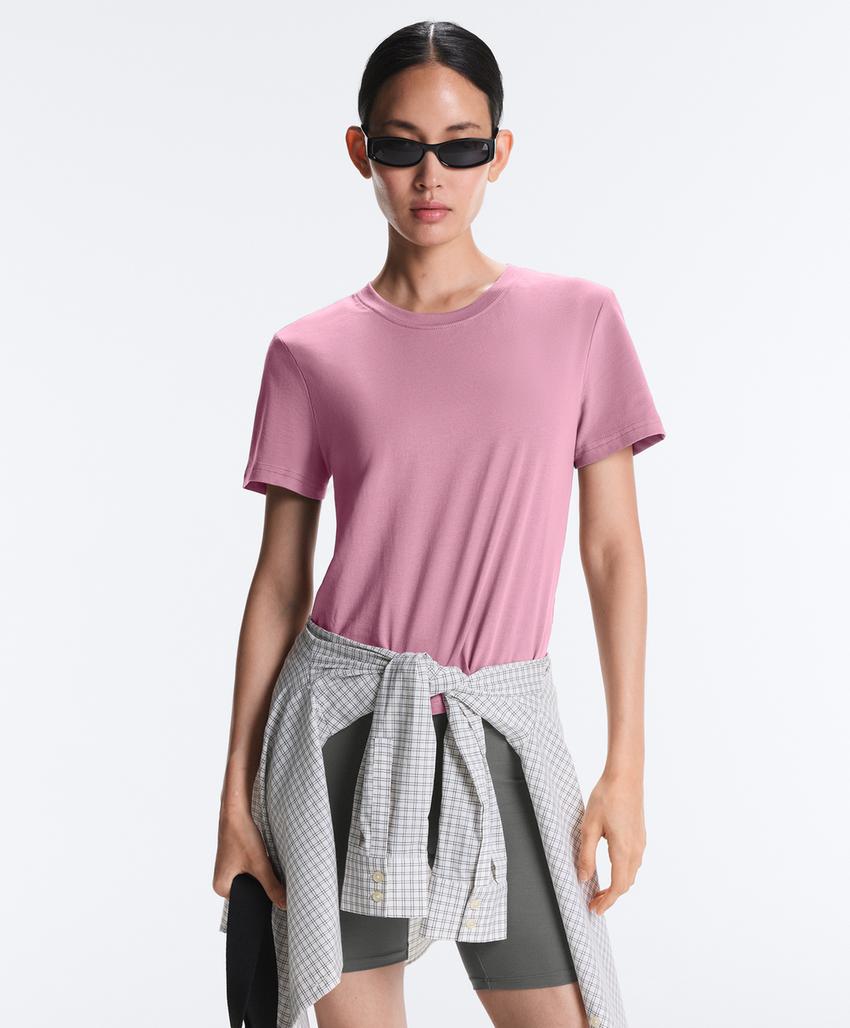 Футболка из смесового хлопка