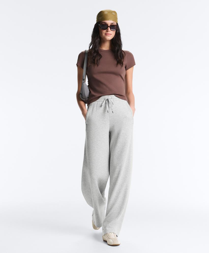 Футболка Rib Fit из смесового хлопка