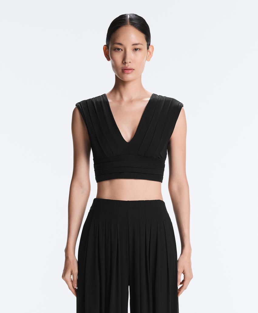 Майка Perfect-adapt плиссированная