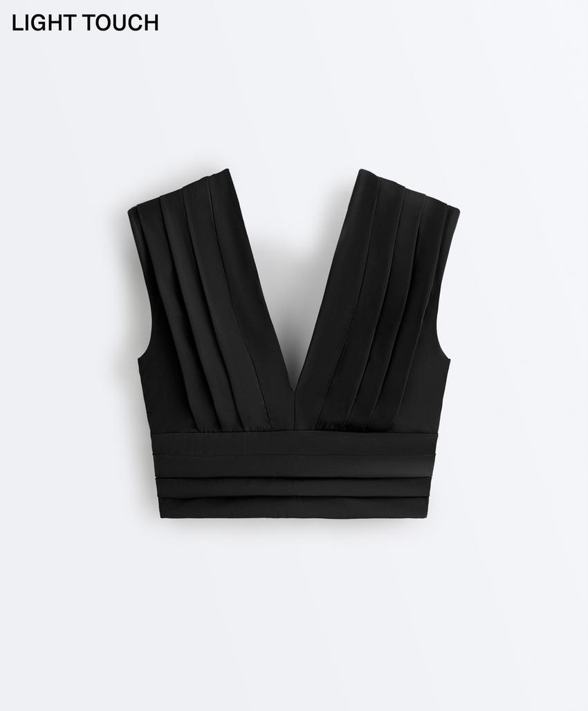 Майка Perfect-adapt плиссированная