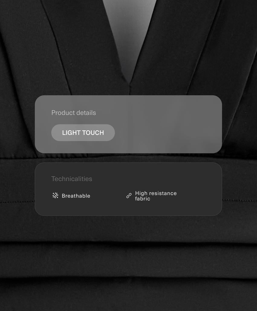 Майка Perfect-adapt плиссированная