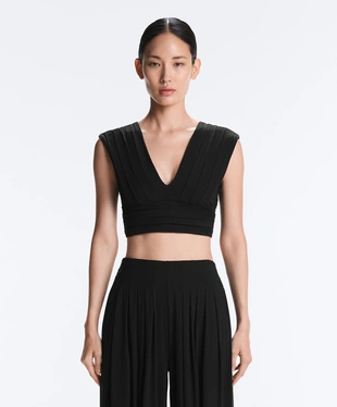 Майка Perfect-adapt плиссированная- Заказать в России