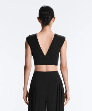 Майка Perfect-adapt плиссированная- Заказать в России